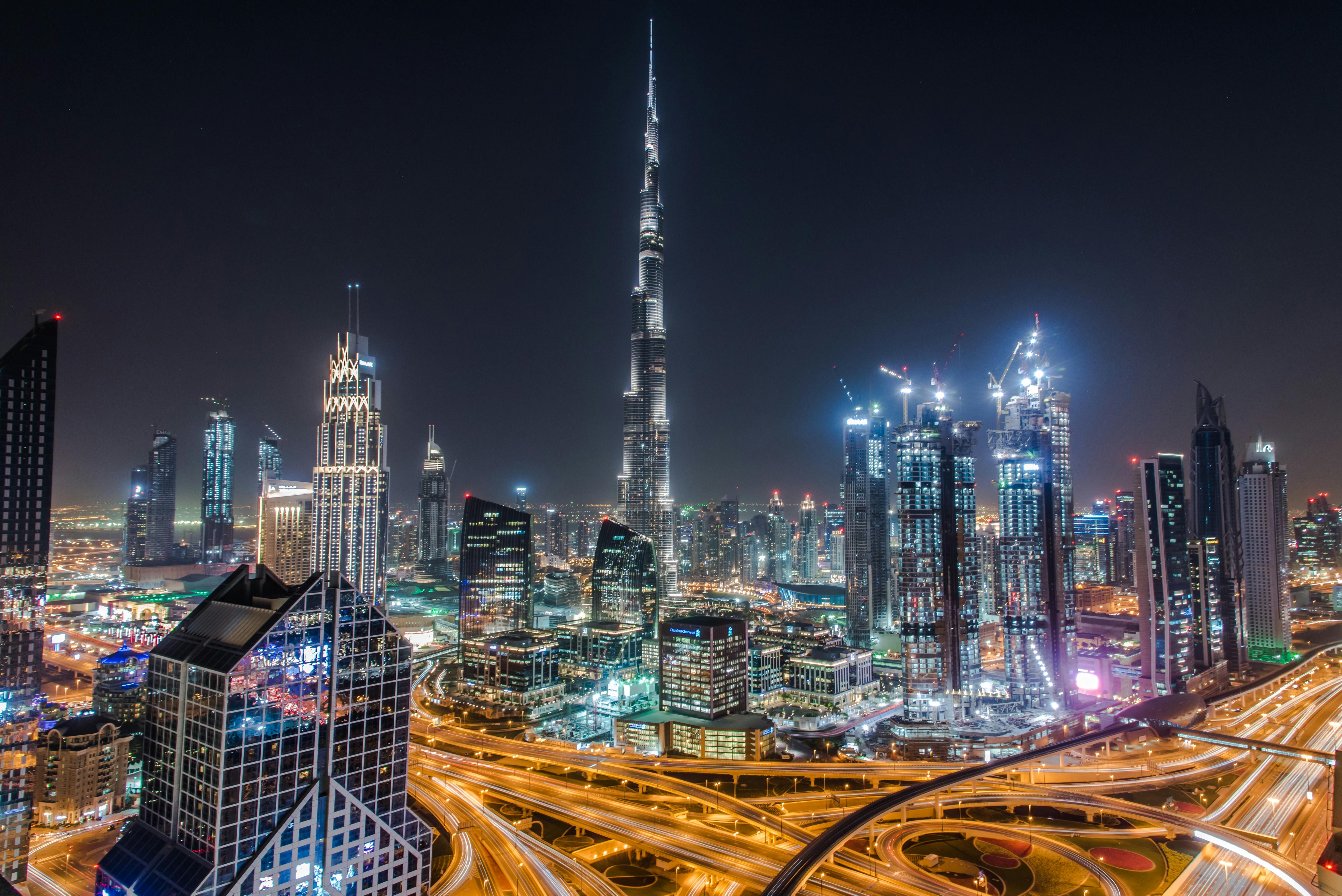 Dubai City Skyline